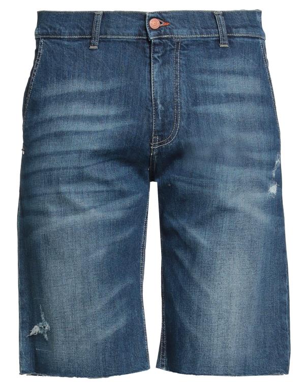 【送料無料】 ダニエレ アレッサンドリー二 メンズ ハーフパンツ・ショーツ デニムショーツ ボトムス Denim shorts Blue