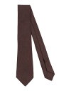 キートン ネクタイ 【送料無料】 キートン メンズ ネクタイ アクセサリー Ties and bow ties Dark brown