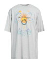 【送料無料】 トラサルディ メンズ Tシャツ トップス T-shirt Light grey