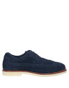 【送料無料】 ホーガン メンズ スリッポン・ローファー シューズ Laced shoes Midnight blue