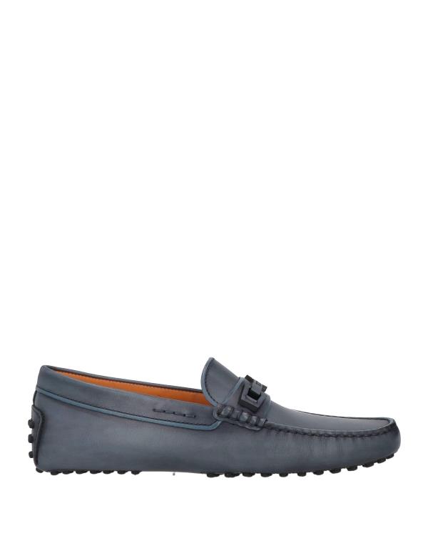 【送料無料】 トッズ メンズ スリッポン・ローファー シューズ Loafers Midnight blue