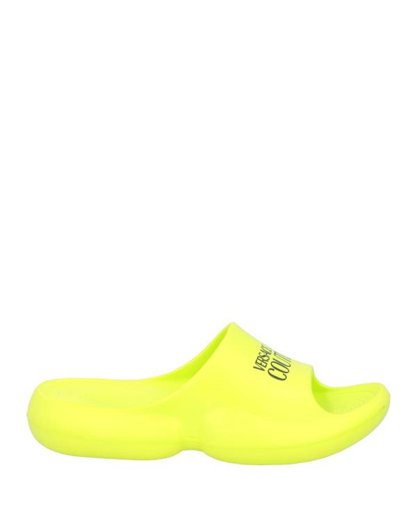 【送料無料】 ヴェルサーチ メンズ サンダル シューズ Sandals Acid green