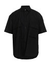 サカイ 【送料無料】 サカイ メンズ シャツ トップス Solid color shirt Black