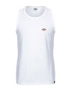 【送料無料】 ディッキーズ メンズ タンクトップ トップス Tank top White