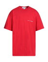 【送料無料】 コム・デ・ギャルソン メンズ Tシャツ トップス T-shirt Red