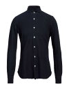 【送料無料】 バルバナポリ メンズ シャツ リネンシャツ トップス Linen shirt Midnight blue