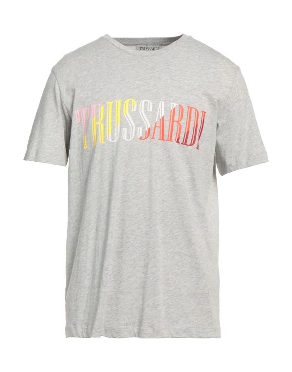 【送料無料】 トラサルディ メンズ Tシャツ トップス T-shirt Light grey