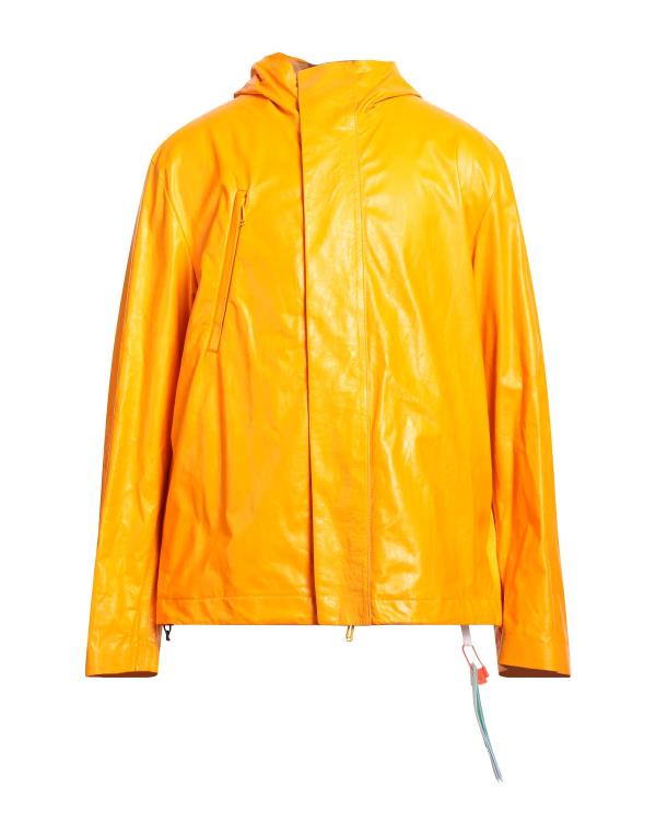 【送料無料】 オフホワイト メンズ ジャケット・ブルゾン アウター Jacket Orange