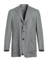 【送料無料】 キートン メンズ ジャケット・ブルゾン ブレザー アウター Blazer Grey