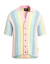 【送料無料】 バロー メンズ シャツ トップス Striped shirt Pink