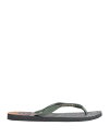 【送料無料】 ハワイアナス メンズ サンダル シューズ Flip flops Military green