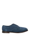 【送料無料】 プレミアータ メンズ スリッポン ローファー シューズ Laced shoes Blue