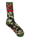 ̵ ǥ    Short socks Military green