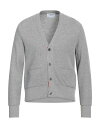 【送料無料】 トムブラウン メンズ カーディガン アウター Cardigan Light grey