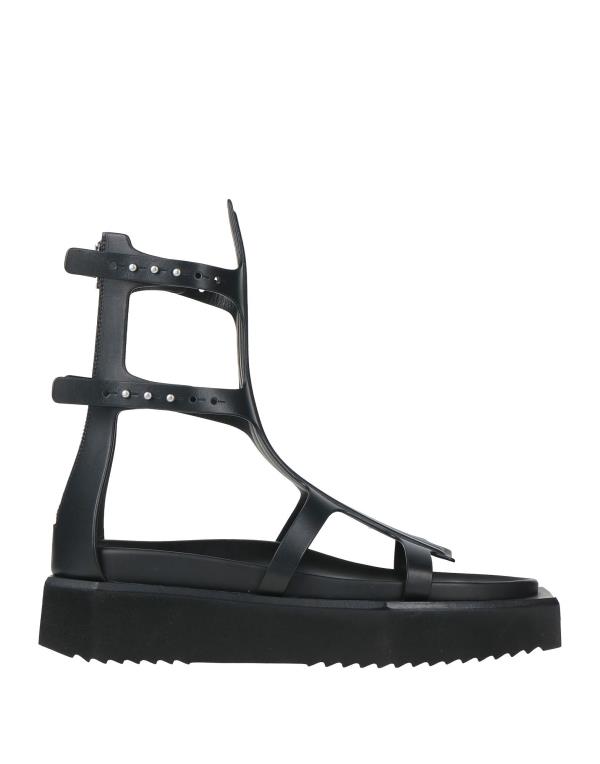 【送料無料】 リックオウエンス メンズ サンダル シューズ Sandals Black