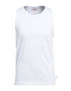 【送料無料】 ジーシーディーエス メンズ タンクトップ トップス Tank top White