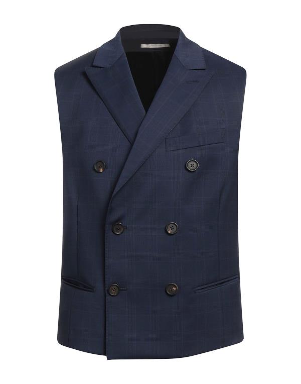 【送料無料】 パルジレリ メンズ ベスト トップス Suit vest Navy blue