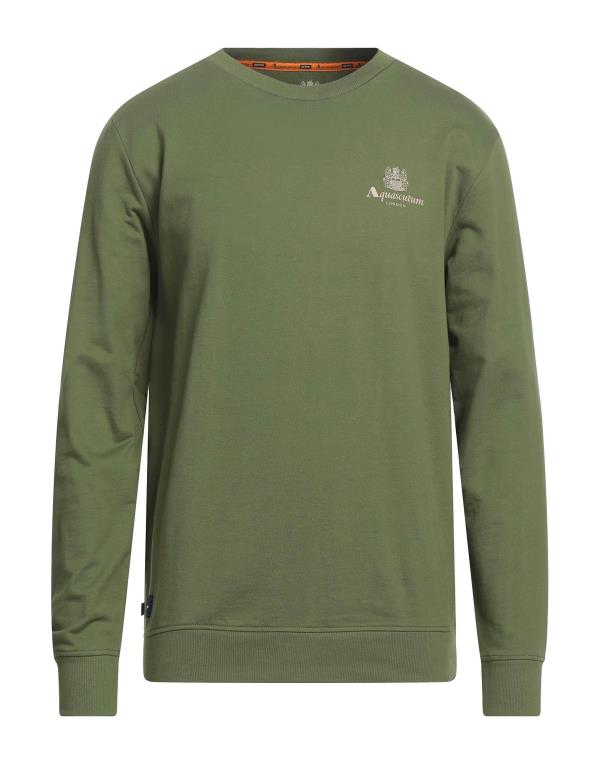 アクアスキュータム 【送料無料】 アクアスキュータム メンズ パーカー・スウェット アウター Sweatshirt Military green