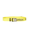 yz tF[ Y xg ANZT[ Fabric belt Yellow