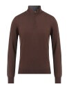 yz OTb\ Y jbgEZ[^[ AE^[ Sweater with zip Brown