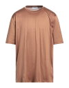  グランサッソ メンズ Tシャツ トップス T-shirt Camel