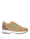 【送料無料】 ホーガン メンズ スニーカー シューズ Sneakers Beige