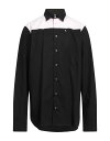 【送料無料】 ラフ・シモンズ メンズ シャツ トップス Patterned shirt Black