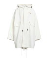 【送料無料】 ラフ・シモンズ メンズ ジャケット・ブルゾン アウター Full-length jacket White