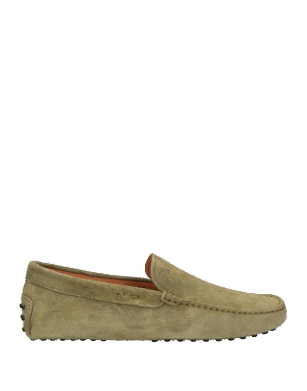 【送料無料】 トッズ メンズ スリッポン・ローファー シューズ Loafers Military green