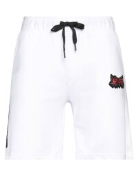 【送料無料】 ジョン リッチモンド メンズ ハーフパンツ・ショーツ ボトムス Shorts & Bermuda White