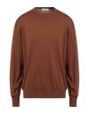 クルチアーニ 【送料無料】 クルチアーニ メンズ ニット・セーター アウター Sweater Brown