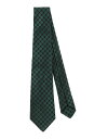 キートン ネクタイ 【送料無料】 キートン メンズ ネクタイ アクセサリー Ties and bow ties Dark green