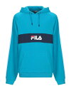 【送料無料】 フィラ メンズ パーカー・スウェット フーディー アウター Hooded sweatshirt Turquoise