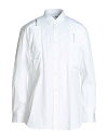 【送料無料】 コム・デ・ギャルソン メンズ シャツ トップス Solid color shirt White