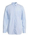 【送料無料】 コム・デ・ギャルソン メンズ シャツ トップス Striped shirt Sky blue