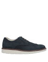 【送料無料】 ホーガン メンズ スリッポン・ローファー シューズ Laced shoes Midnight blue