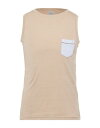 【送料無料】 イレブンティ メンズ タンクトップ トップス Tank top Beige