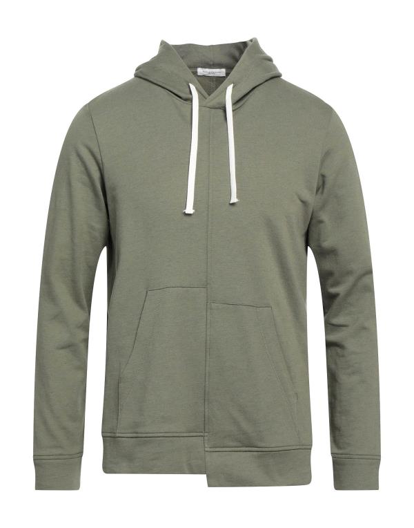 【送料無料】 パウロペコラ メンズ パーカー・スウェット アウター Sweatshirt Military green