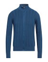 【送料無料】 トラサルディ メンズ カーディガン アウター Cardigan Slate blue