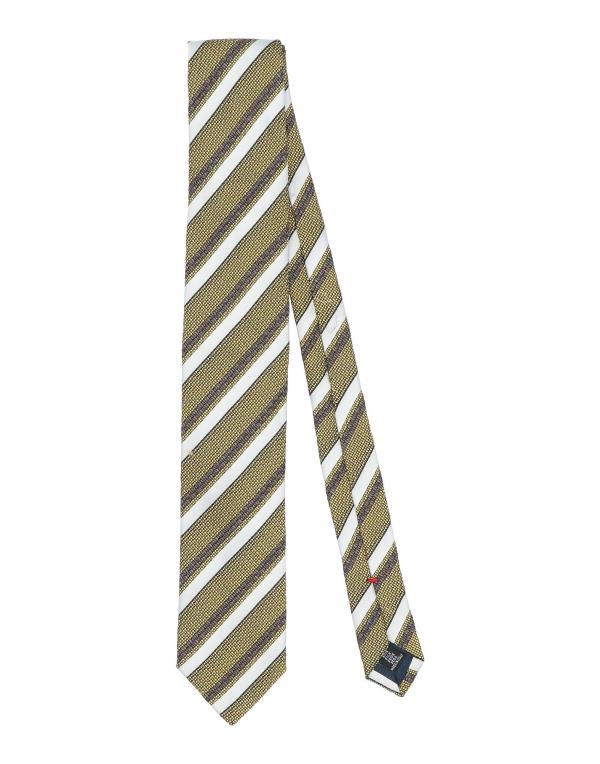  フィオリオ メンズ ネクタイ アクセサリー Ties and bow ties Yellow