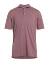 【送料無料】 バルバナポリ メンズ ポロシャツ トップス Polo shirt Mauve