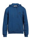 【送料無料】 トラサルディ メンズ パーカー・スウェット フーディー アウター Hooded sweatshirt Blue