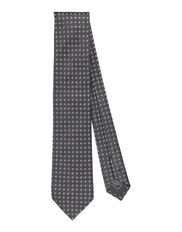 【送料無料】 ブリオーニ メンズ ネクタイ アクセサリー Ties and bow ties Grey