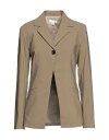 トップショップ 【送料無料】 トップショップ レディース ジャケット・ブルゾン ブレザー アウター Blazer Khaki