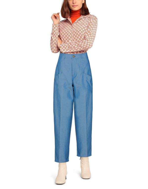 【送料無料】 フィロソフィーデロレンゾセラフィーニ レディース カジュアルパンツ ボトムス Casual pants Slate blue