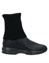 【送料無料】 ホーガン レディース ブーツ・レインブーツ ブーティ シューズ Ankle boot Black