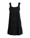 【送料無料】 トップショップ レディース ワンピース トップス Short dress Black