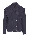 イザベルマラン 【送料無料】 イザベル マラン レディース ジャケット・ブルゾン デニムジャケット アウター Denim jacket Purple