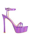 【送料無料】 スチュアート ワイツマン レディース サンダル シューズ Sandals Purple