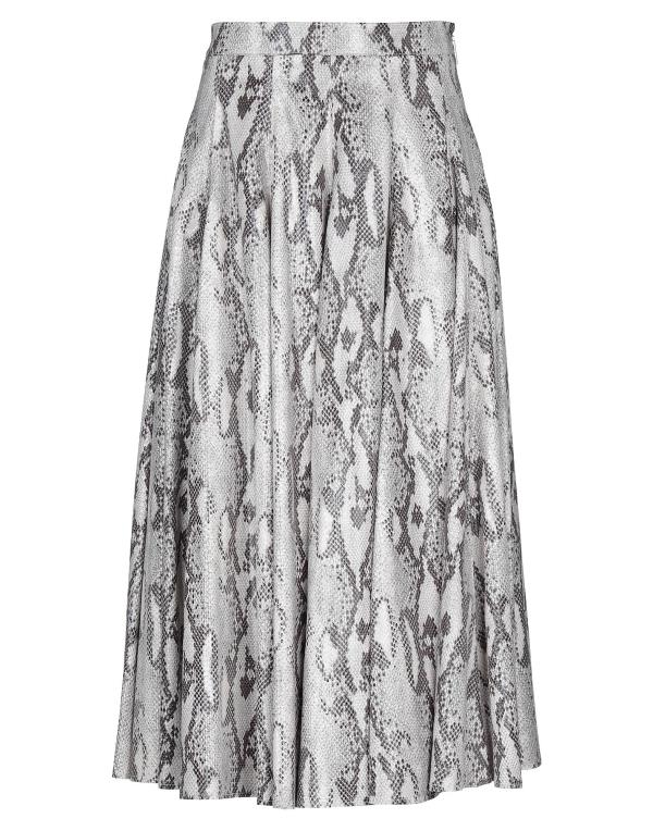 エムエスジイエム 【送料無料】 エムエスジイエム レディース スカート ボトムス Midi skirt Ivory